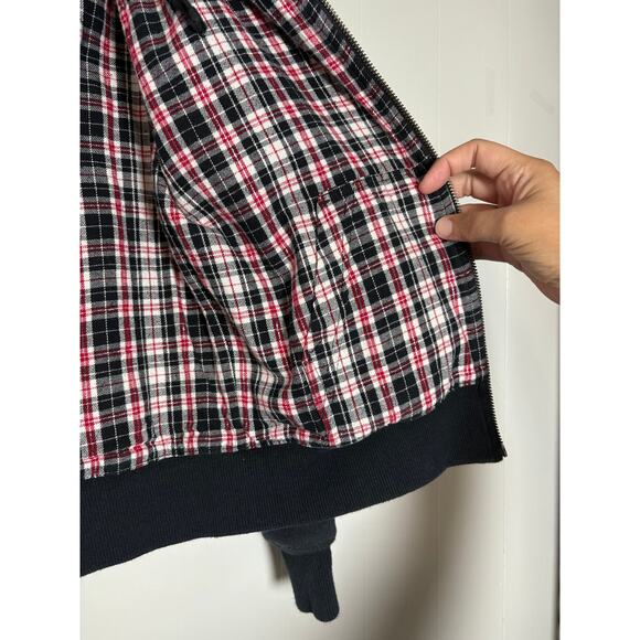 Disney Parks Disneyland Resort Small Reversible Plaid Mickey Zipper Hoodie - Picture 5 of 7